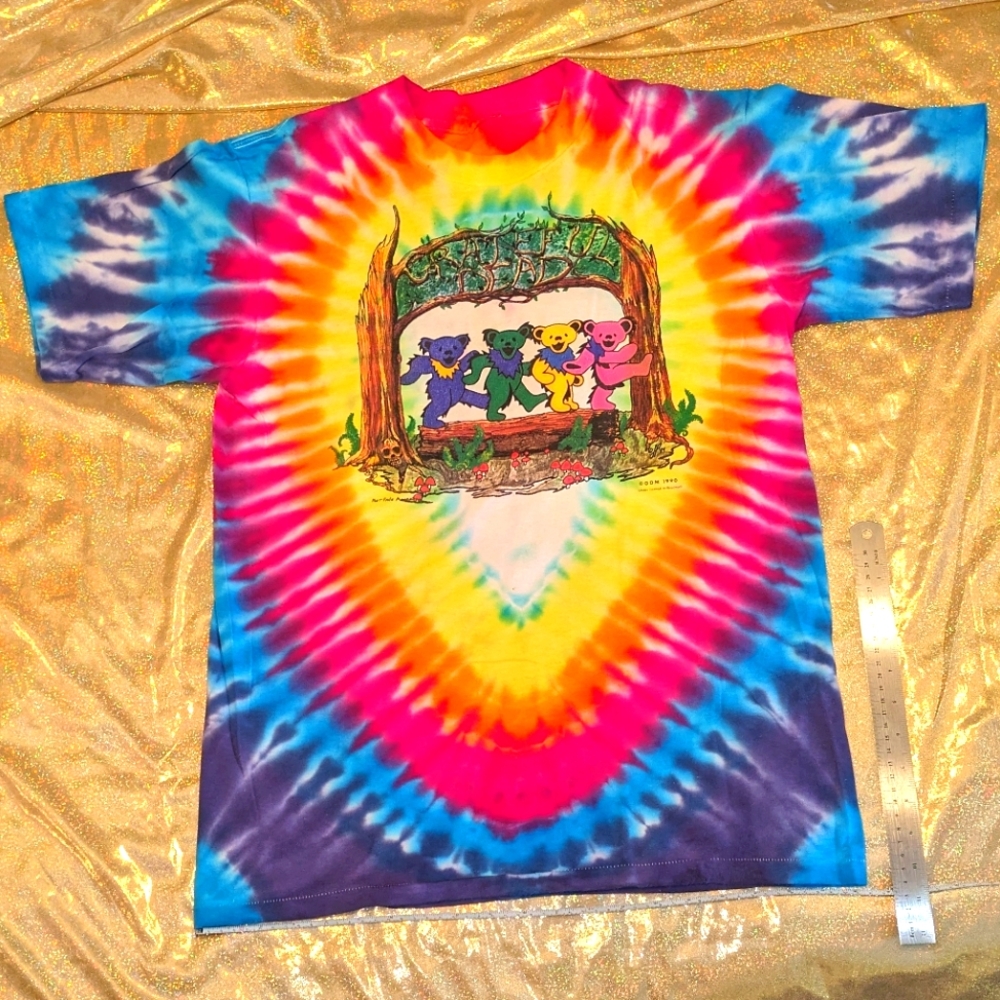 GRATEFUL DEAD tye dye unisex T-shirt "L"